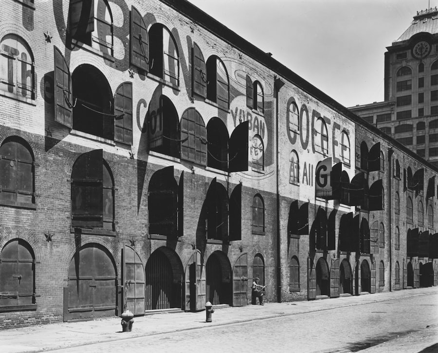 A brick warehouse with arched openings, of the kind the Salt Yard occupies