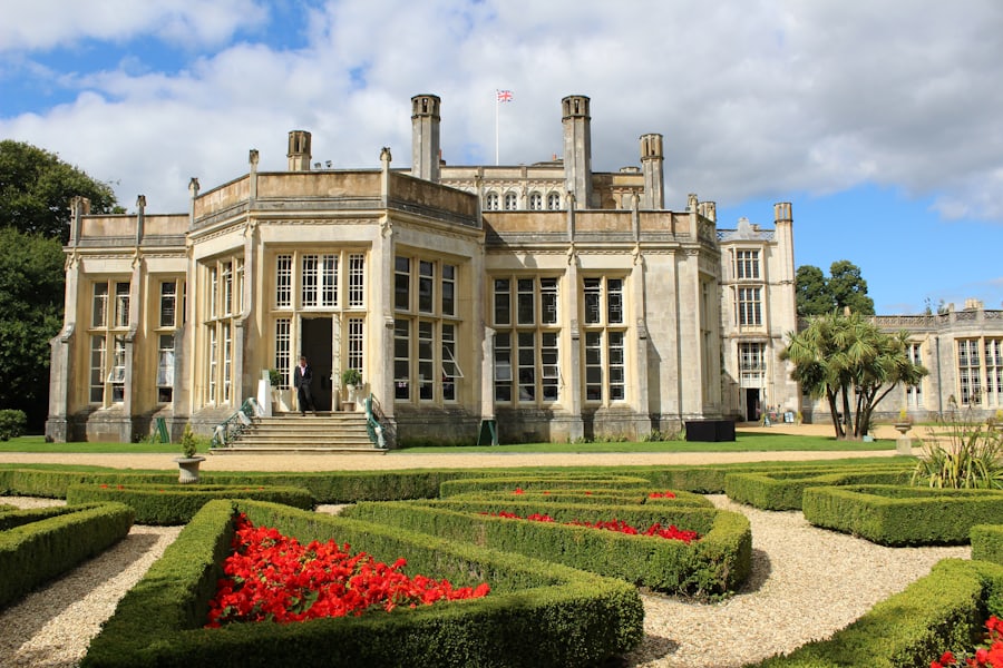 A Portland stone building of the period of St Anne's